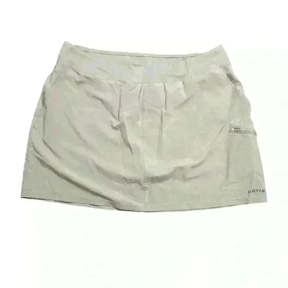 Orvis Women's Lightweight Moisture Wicking Gray Skort Size XXL - Picture 1 of 4